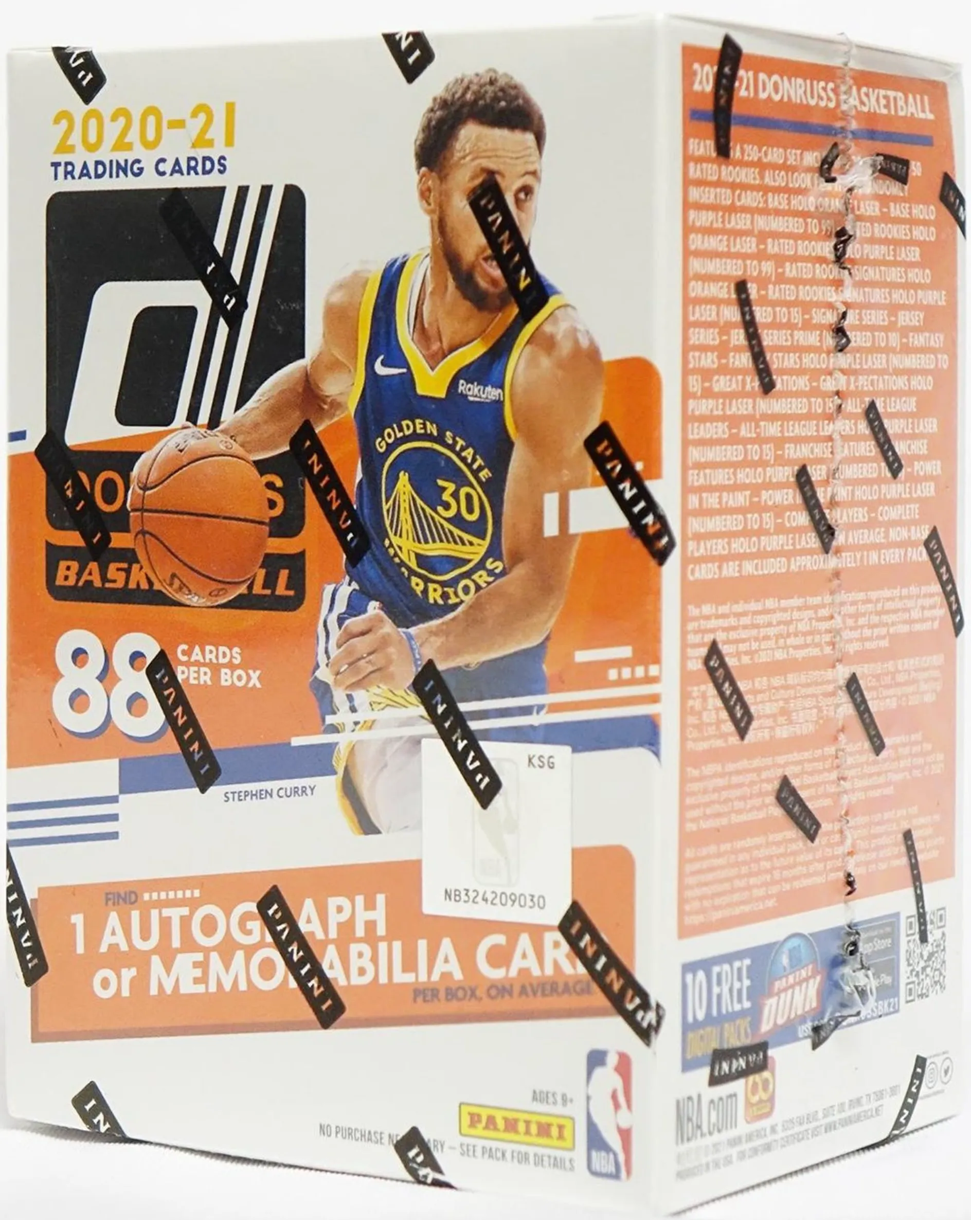 2020-21 Panini Donruss Basketball Blaster Box