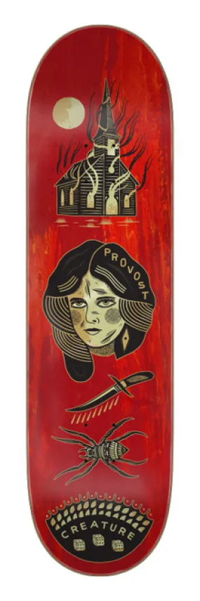 8.47in Provost Origins Creature Skateboard Deck