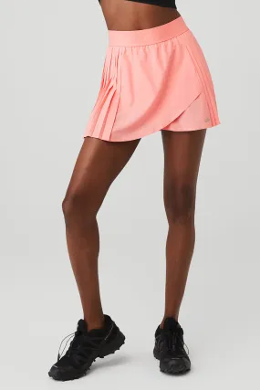 Aces Tennis Skirt - Strawberry Lemonade