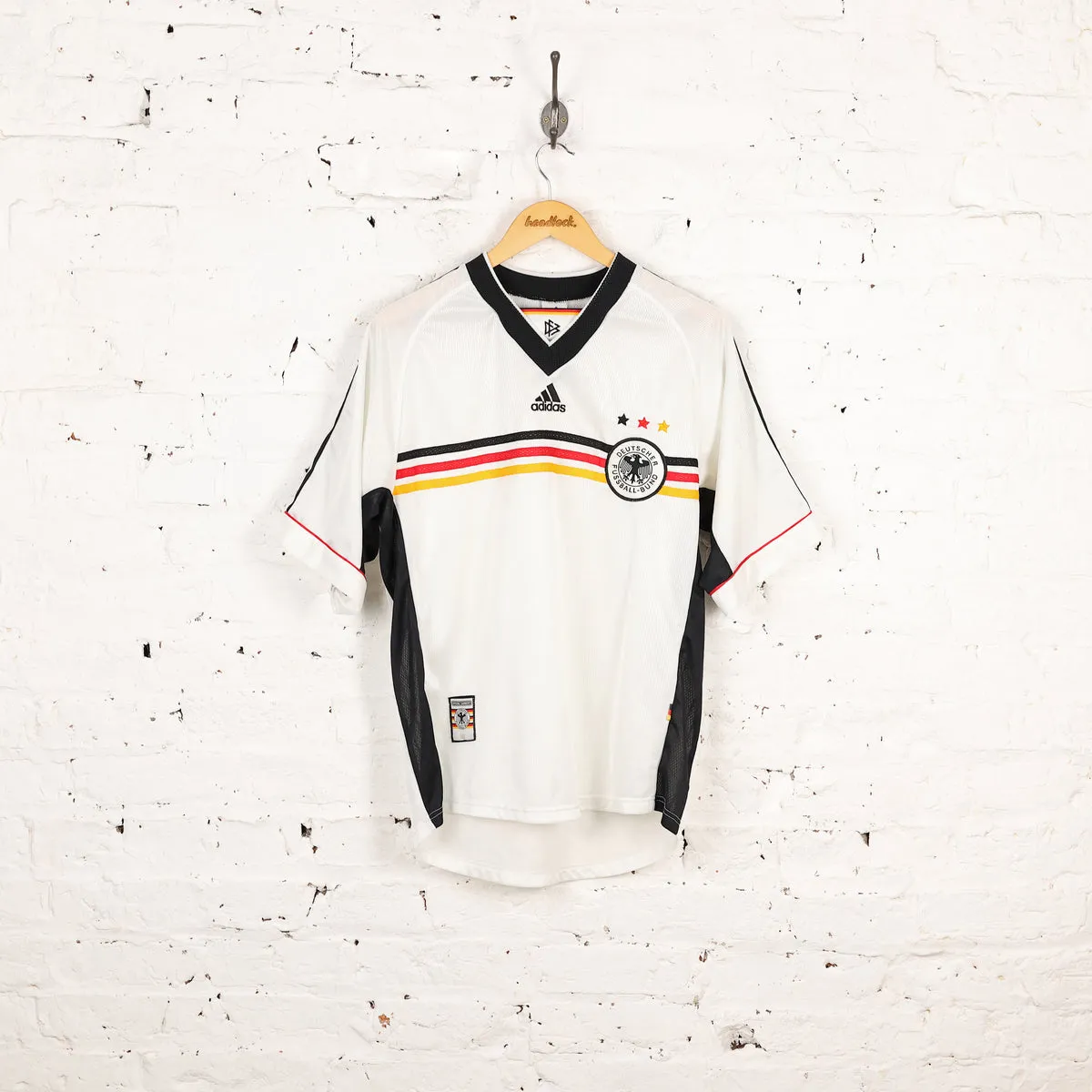 Adidas Germany 1998 Home Football Shirt - White - M