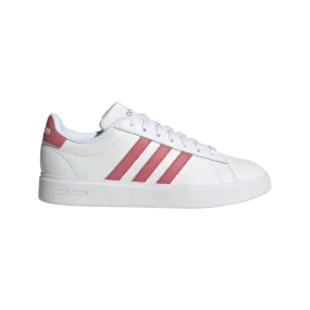 adidas Grand Court 2.0 Trainers - Womens - White/Pink/White