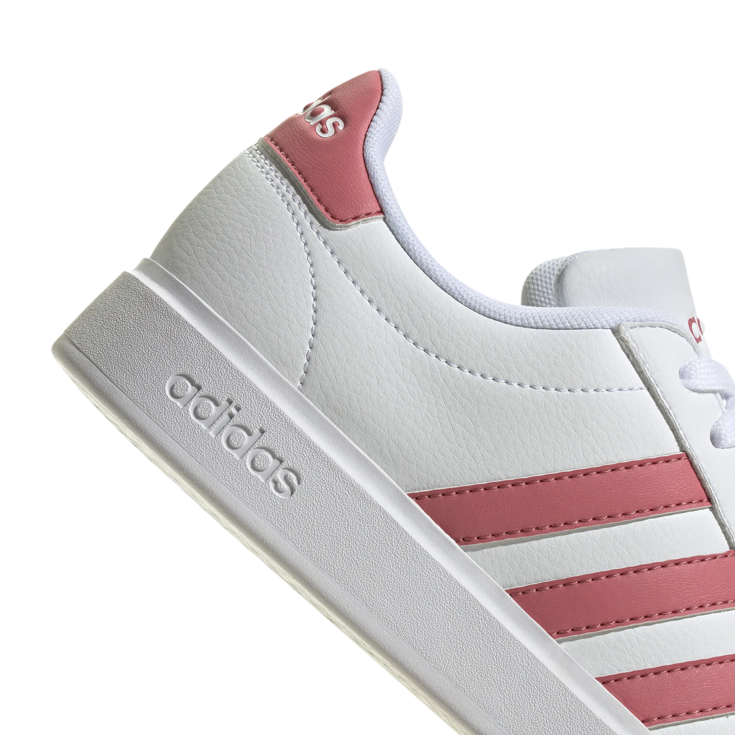 adidas Grand Court 2.0 Trainers - Womens - White/Pink/White