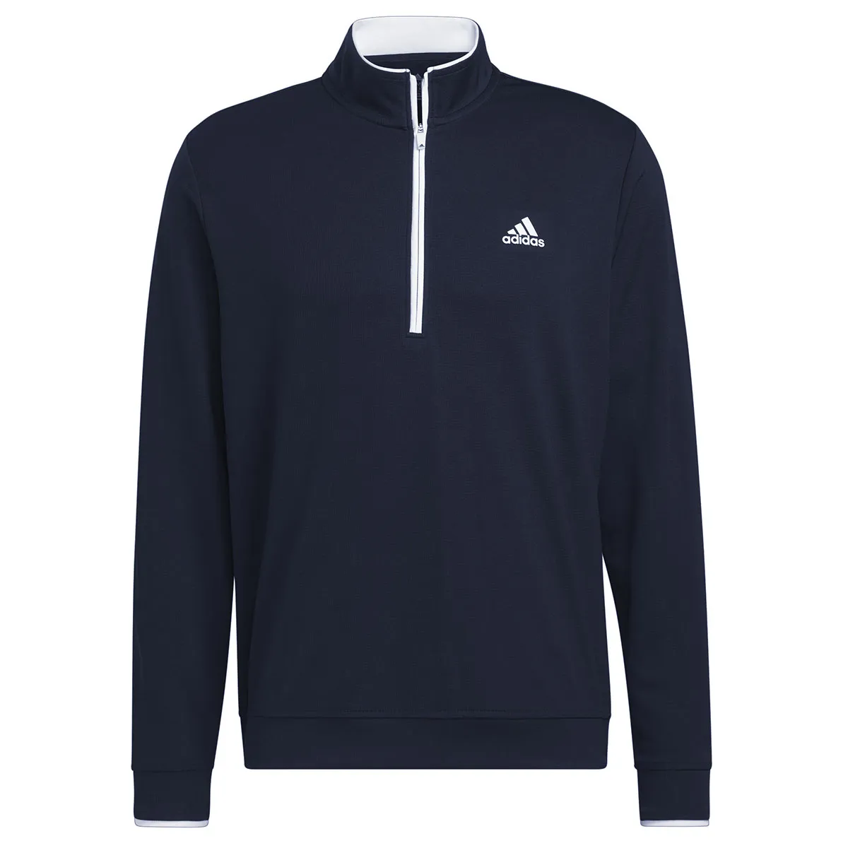 adidas Men's PRIMEGREEN UPF Half Zip Golf Midlayer