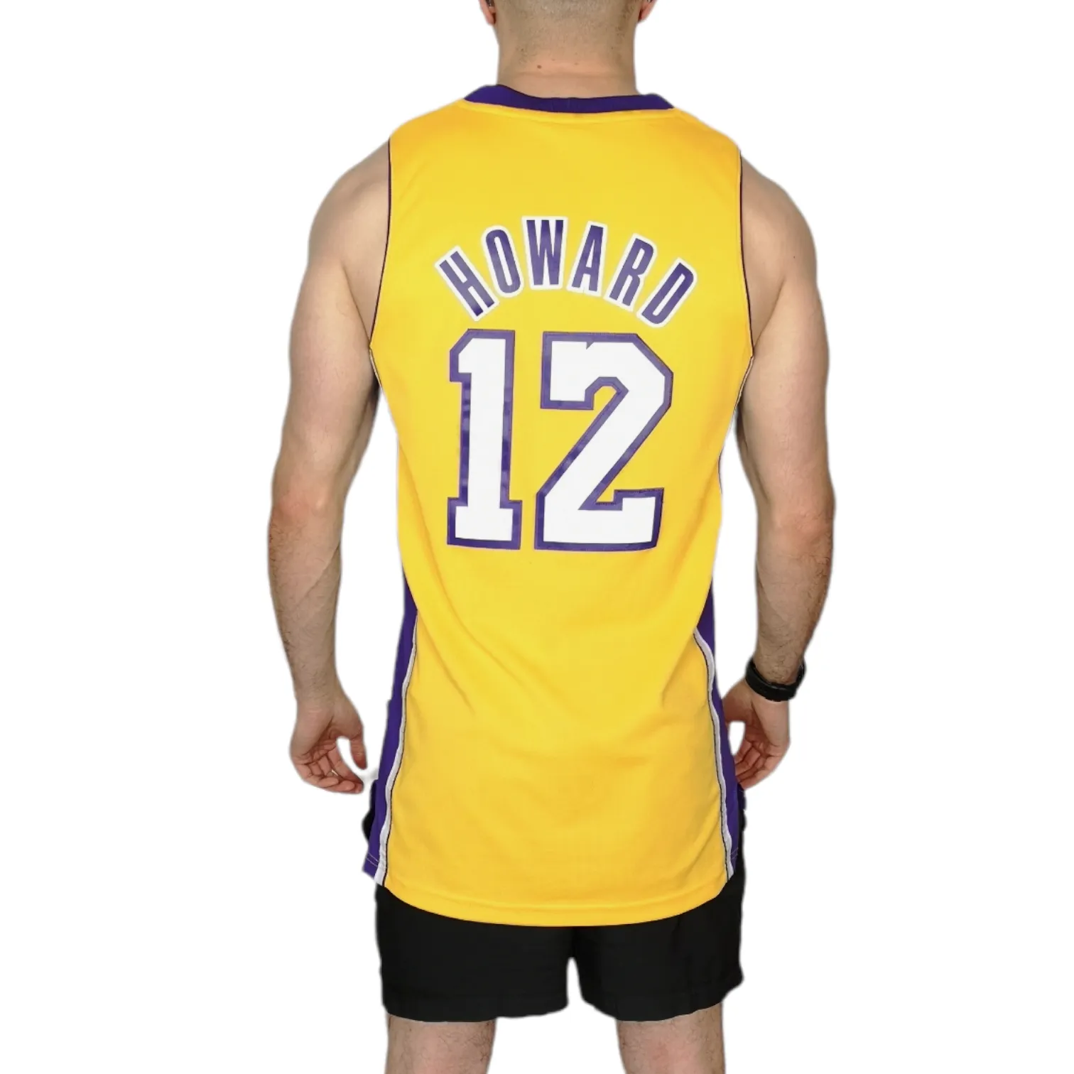 Adidas NBA LA Lakers 12 Dwight Howard Basketball Jersey - Size Small