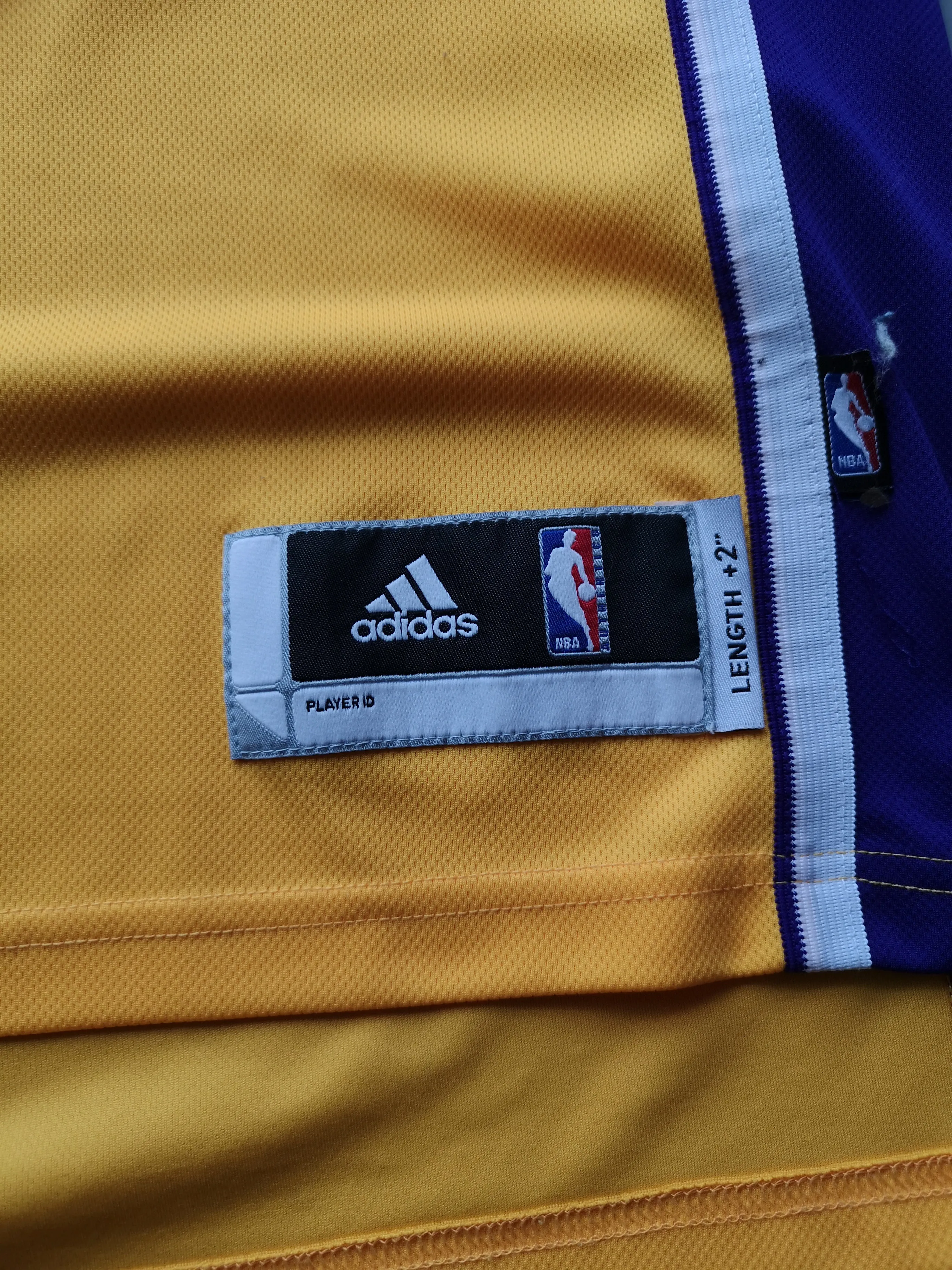 Adidas NBA LA Lakers 12 Dwight Howard Basketball Jersey - Size Small