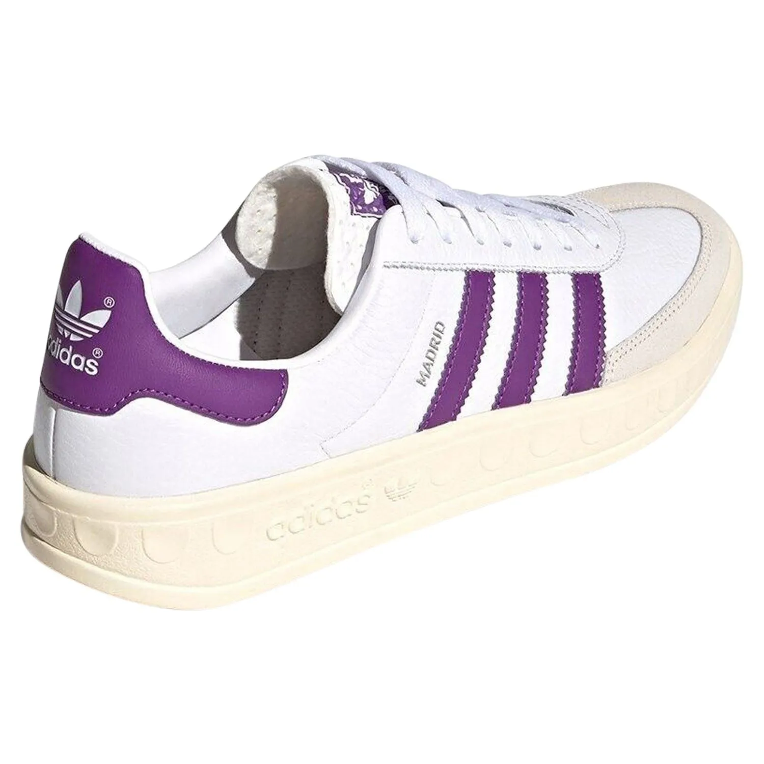 adidas Originals Madrid Trainers - White / Purple