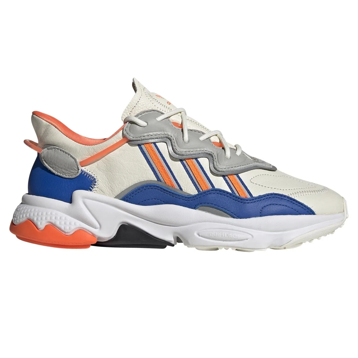 adidas Originals Ozweego Trainers - Off White, Blue & Grey Two