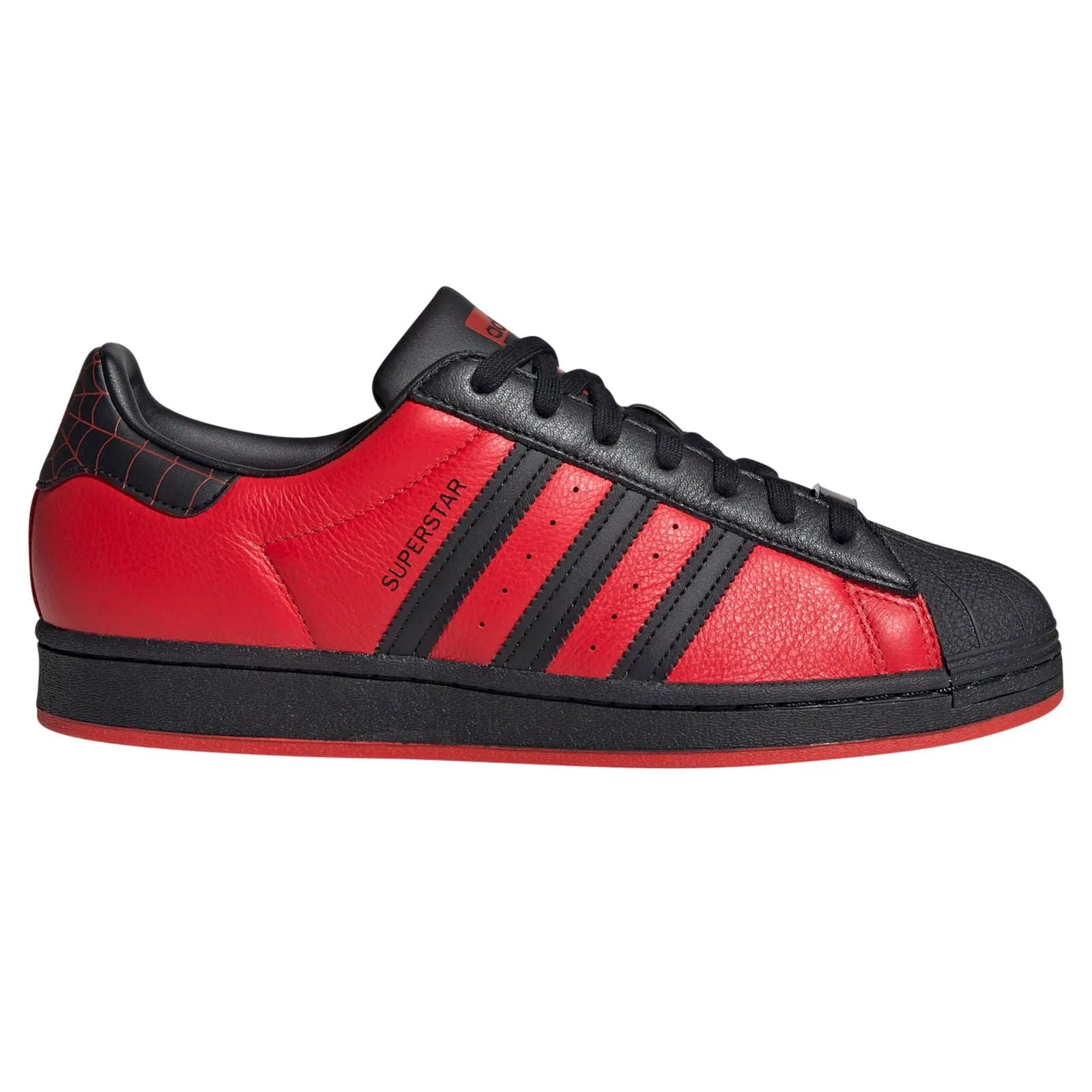 adidas Originals Superstar Spider-Man: Miles Morales Trainers - Red