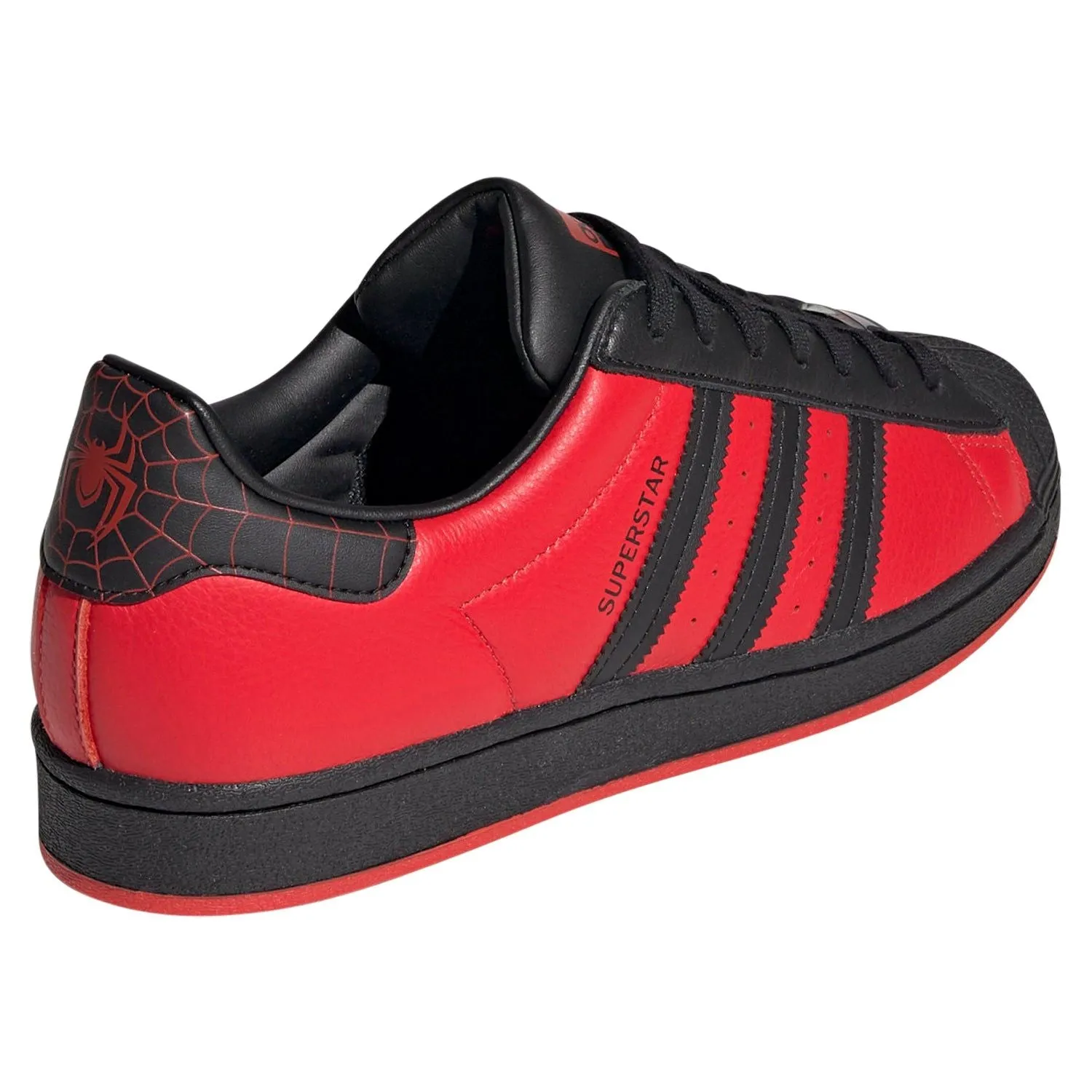 adidas Originals Superstar Spider-Man: Miles Morales Trainers - Red