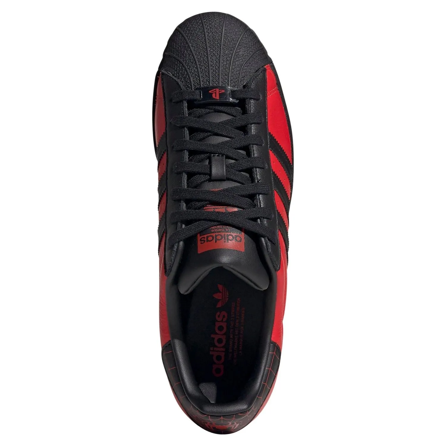 adidas Originals Superstar Spider-Man: Miles Morales Trainers - Red