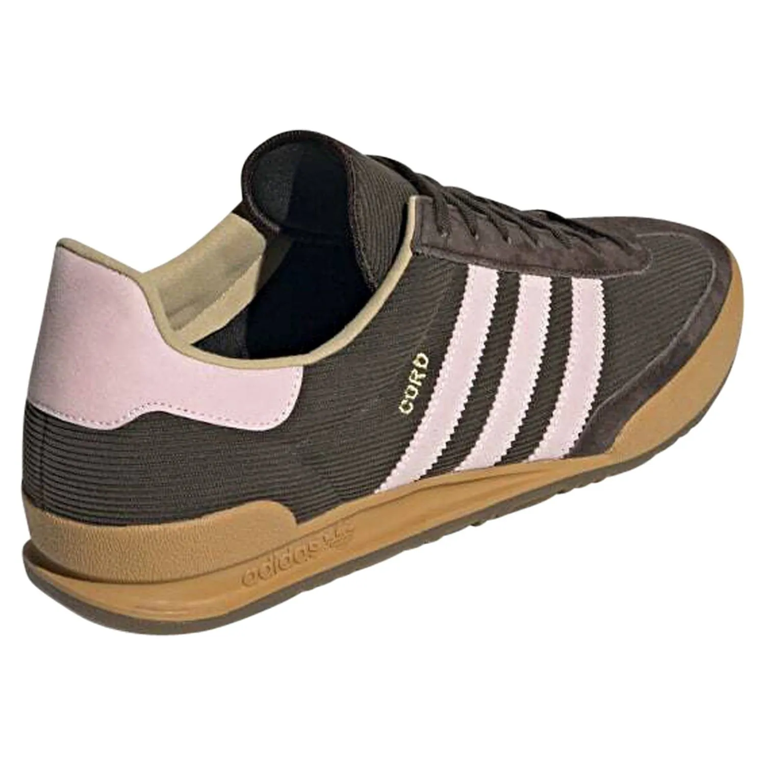 adidas Originals Unisex Cord Trainers - Brown / Pink