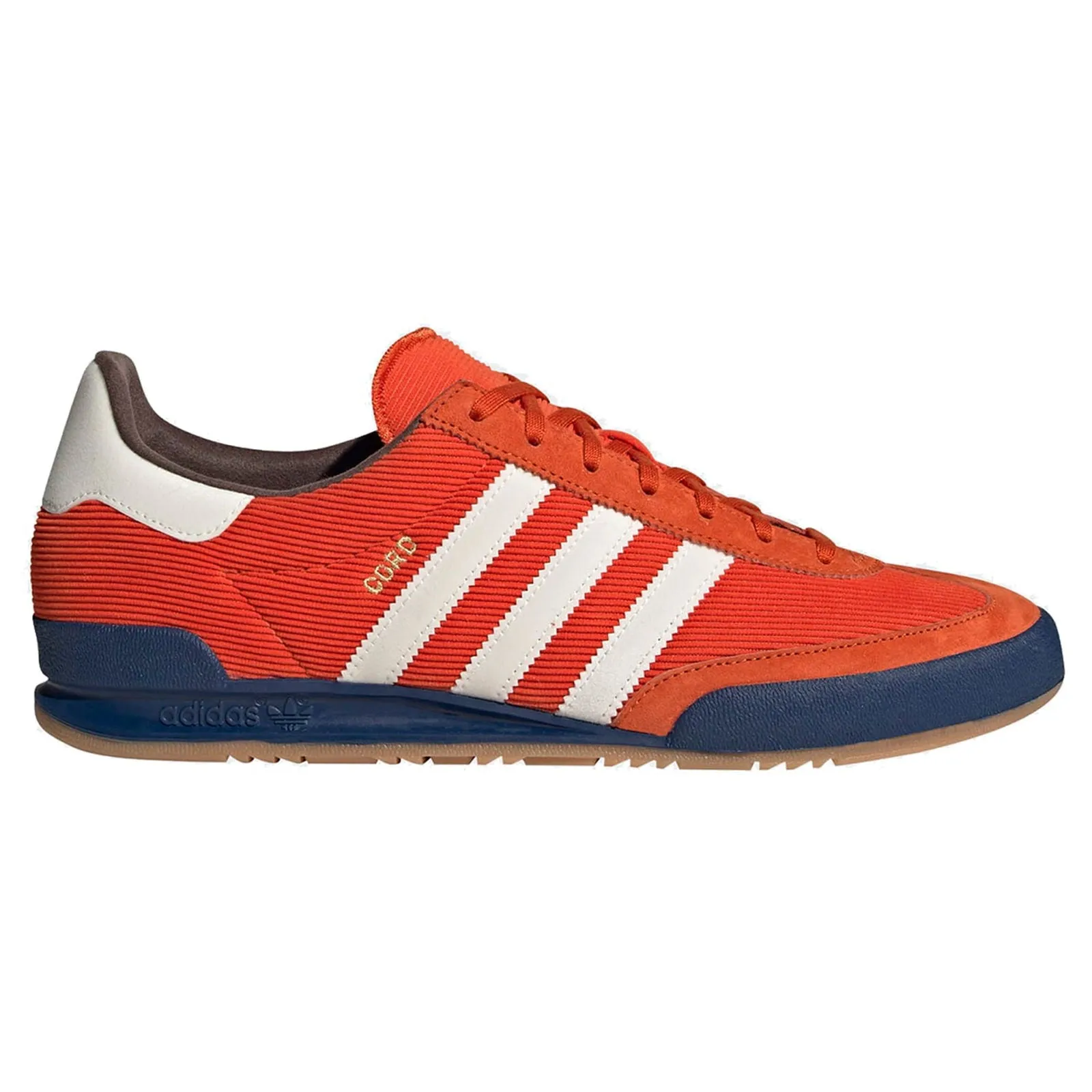 adidas Originals Unisex Cord Trainers - Orange / White