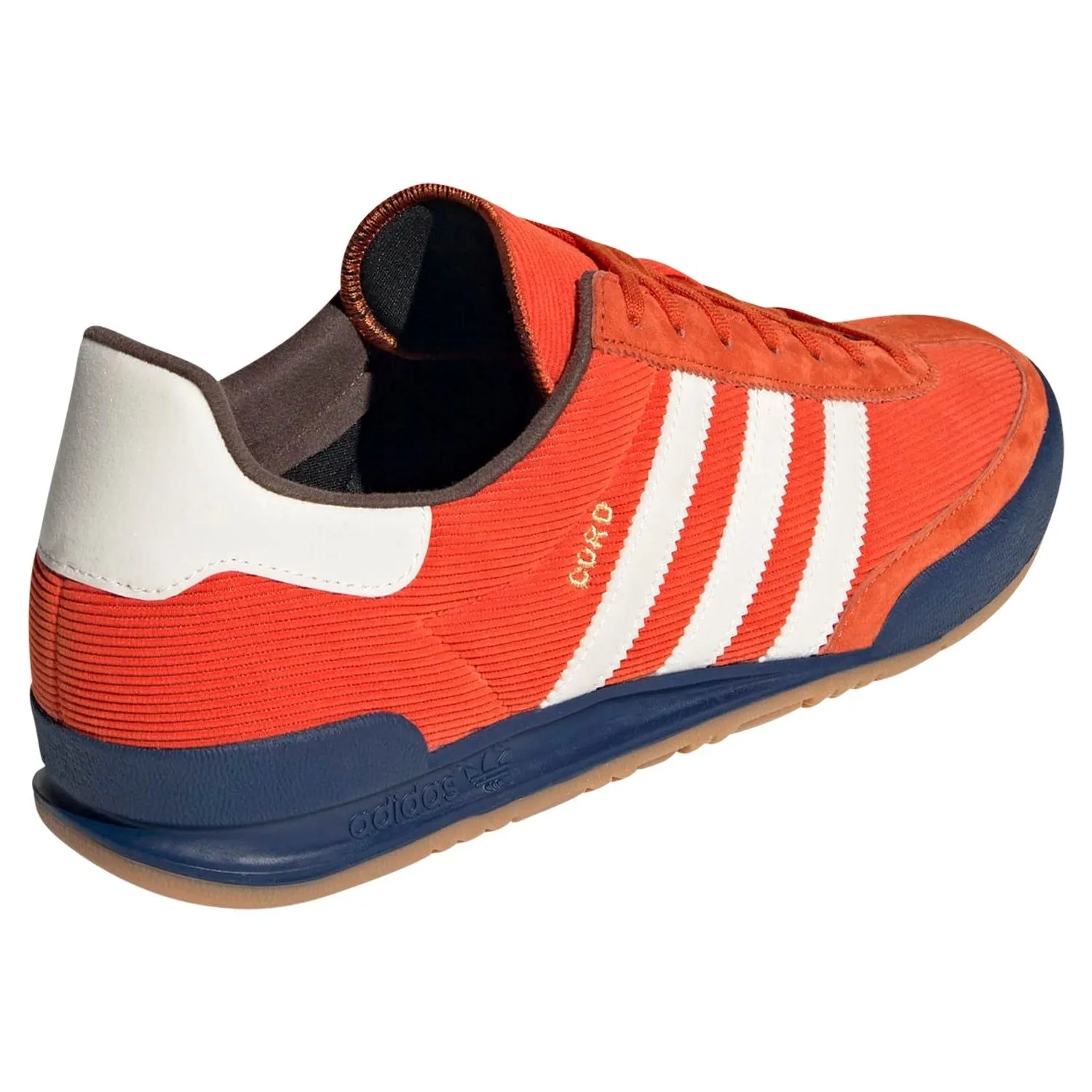 adidas Originals Unisex Cord Trainers - Orange / White