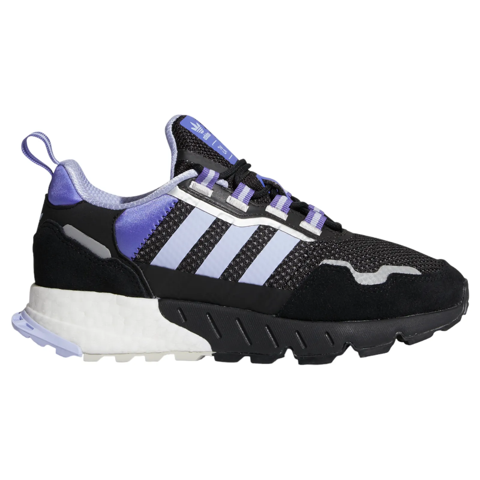 adidas Originals Womens ZX 1K Boost Trainers - Black / Violet Tone