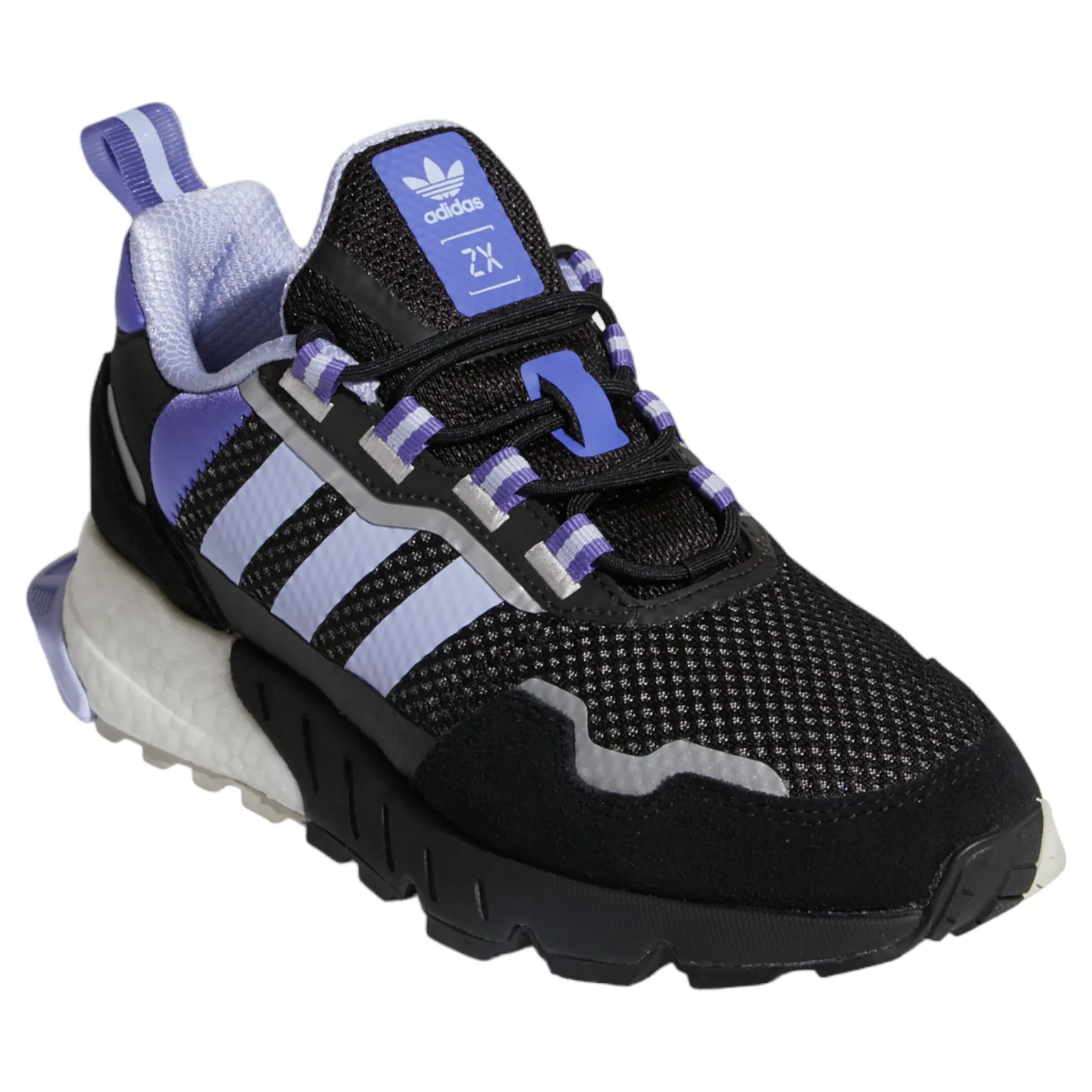 adidas Originals Womens ZX 1K Boost Trainers - Black / Violet Tone