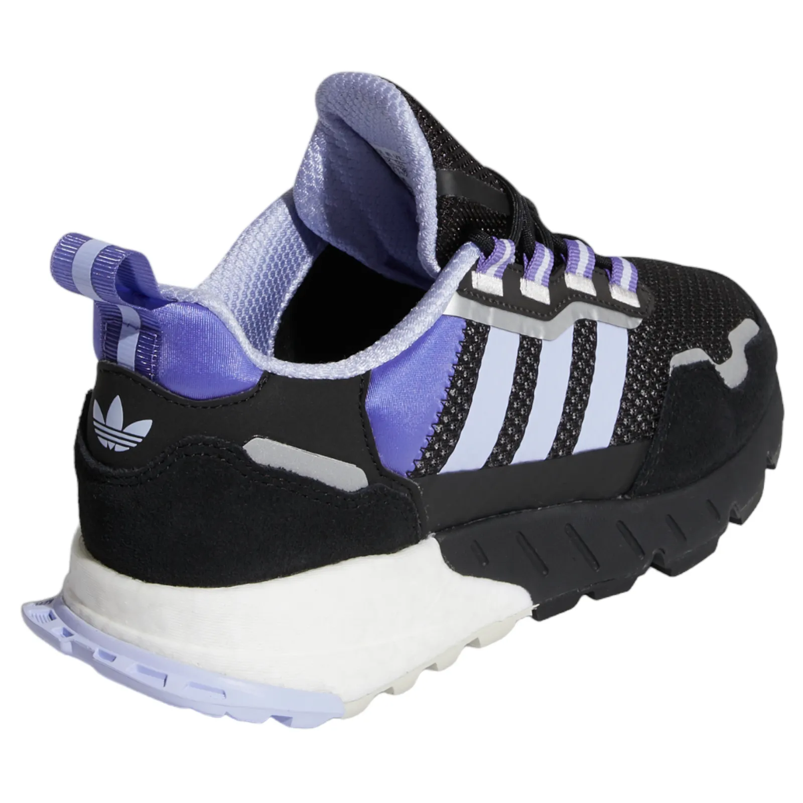 adidas Originals Womens ZX 1K Boost Trainers - Black / Violet Tone