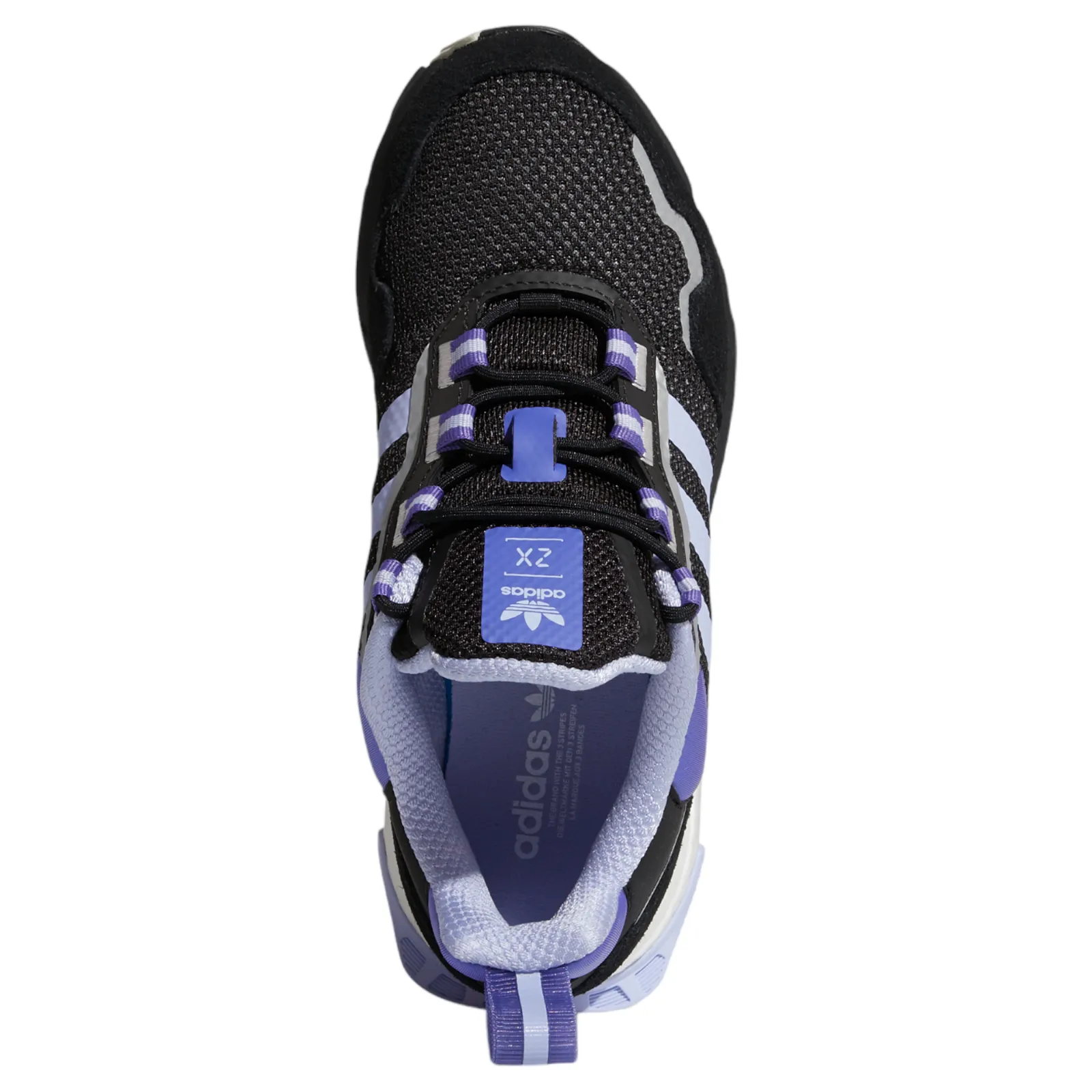 adidas Originals Womens ZX 1K Boost Trainers - Black / Violet Tone