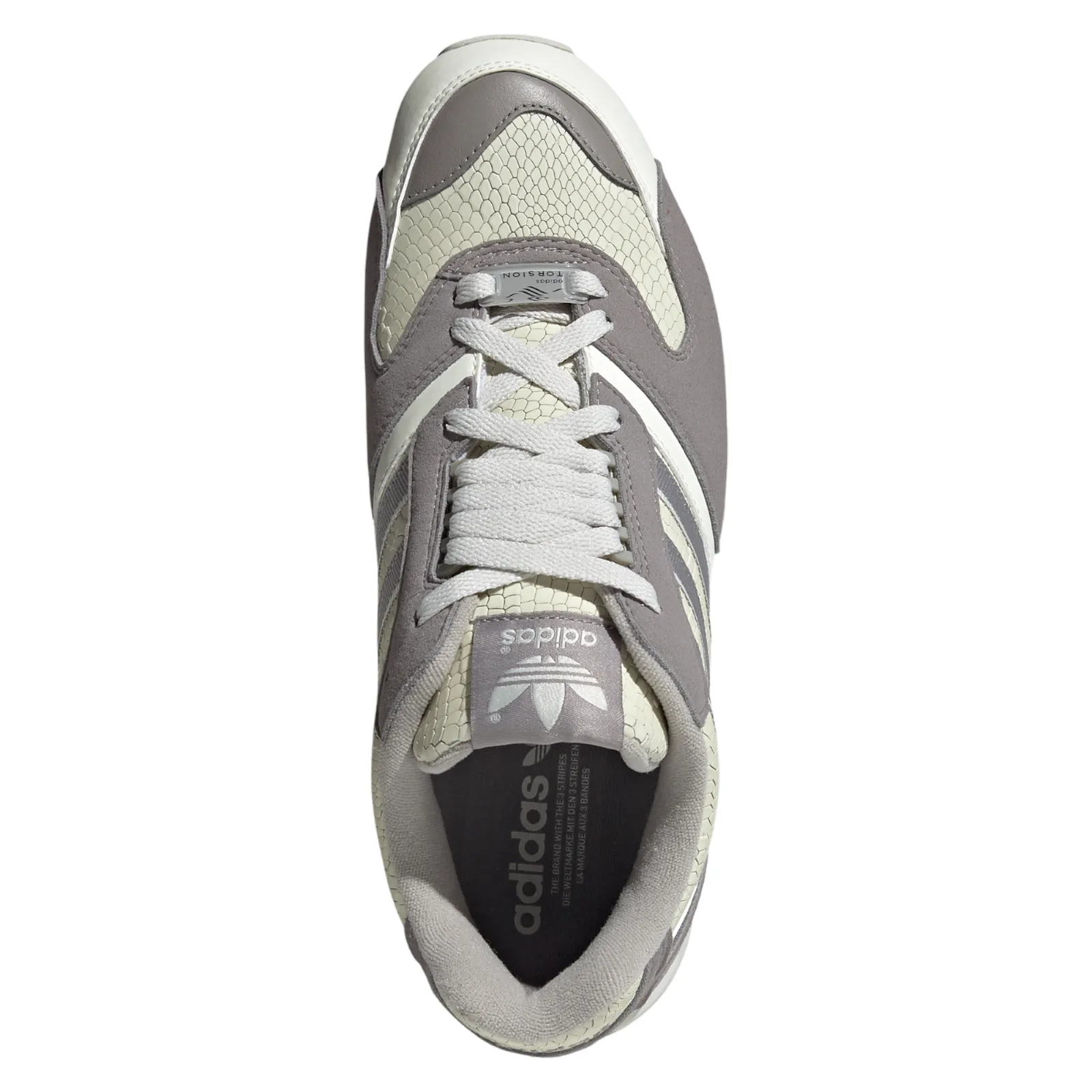 adidas Originals ZX 4000 Snakeskin Glow Trainers - Grey