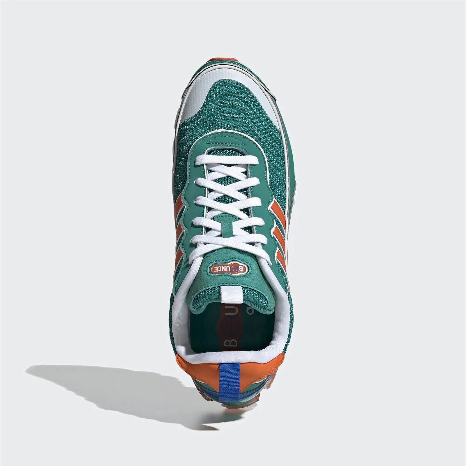 adidas Unisex Microbounce T1 Trainers - Glory Green / Orange