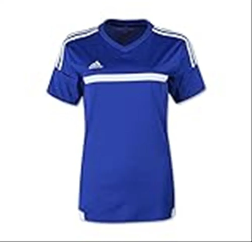 adidas Women's Match Soccer Jersey Blue Size Medium