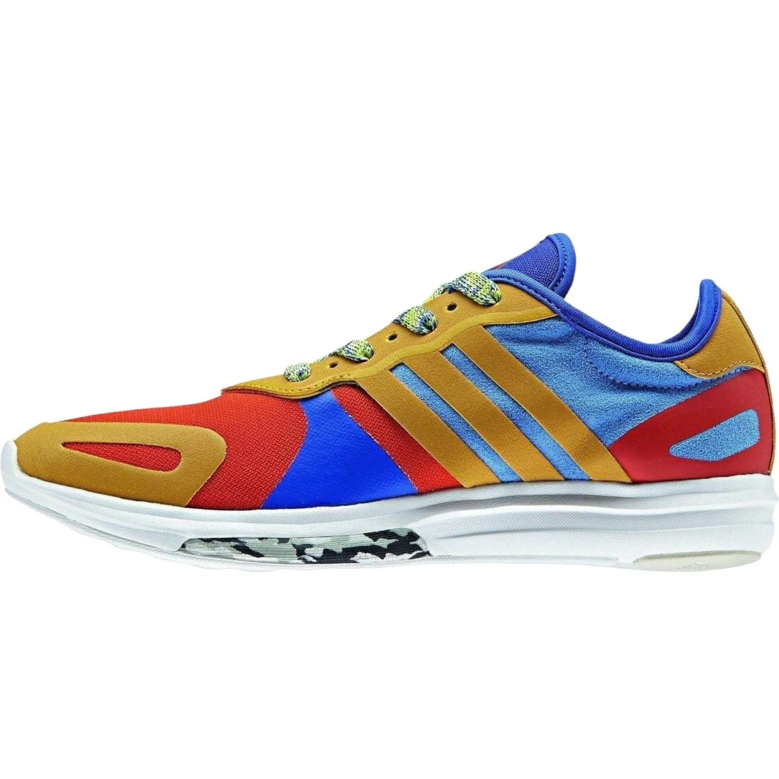 adidas Womens Stella McCartney Yvori Trainers - Blue / Red