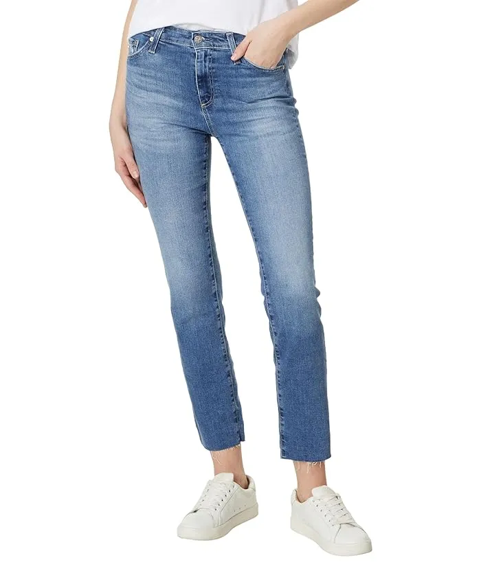 AG Jeans Mari High Rise Slim Straight Jean in 13 Years Disclosure