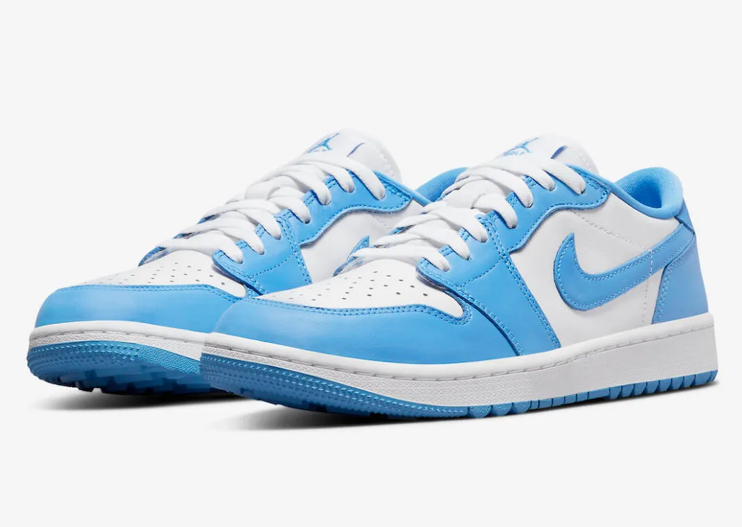 Air Jordan 1 Low Golf UNC White University Blue DD9315-100