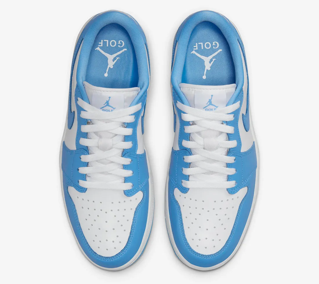 Air Jordan 1 Low Golf UNC White University Blue DD9315-100