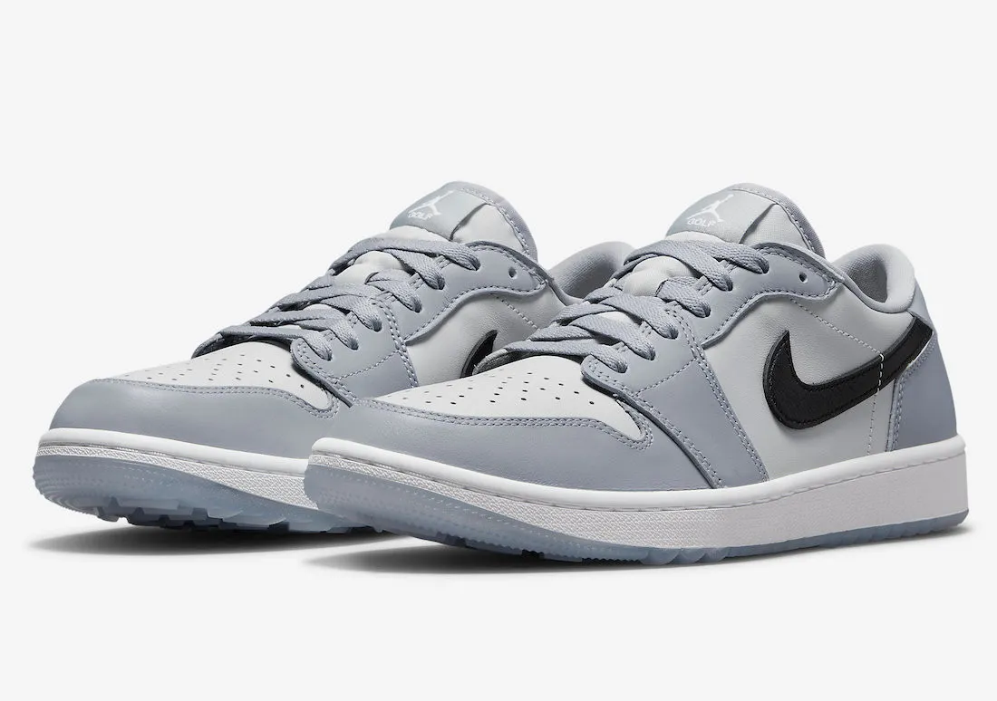 Air Jordan 1 Low Golf Wolf Grey Black Photon Dust White DD9315-002