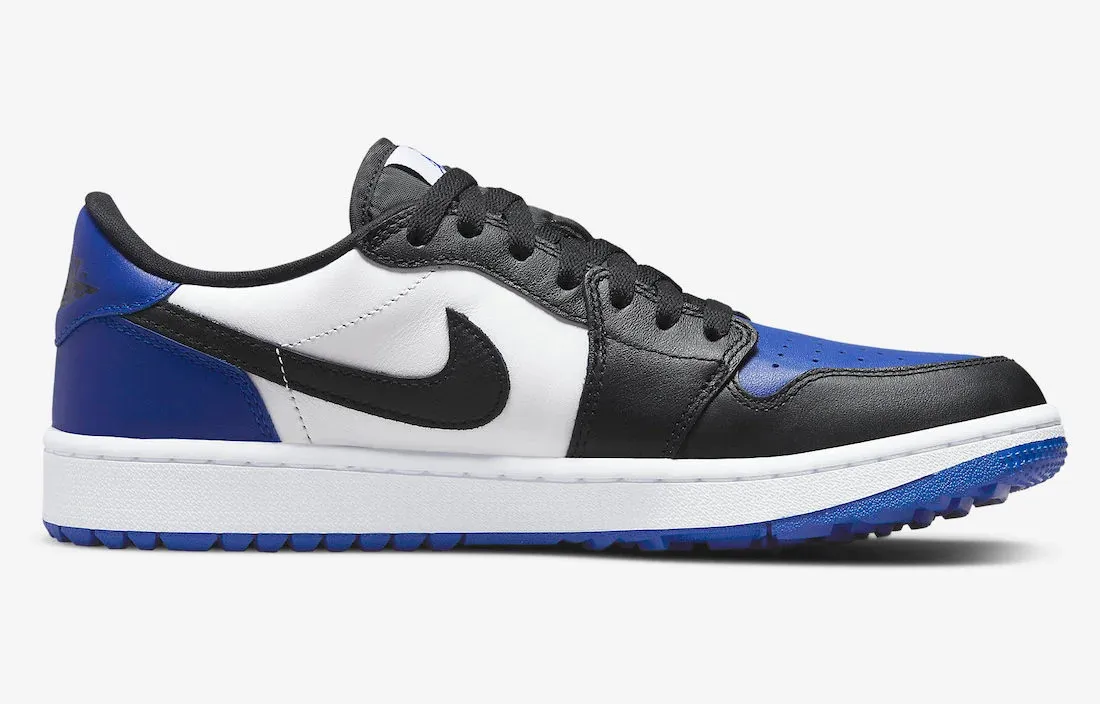 Air Jordan 1 Retro Low Golf Royal Toe White Black Sport Royal DD9315-102