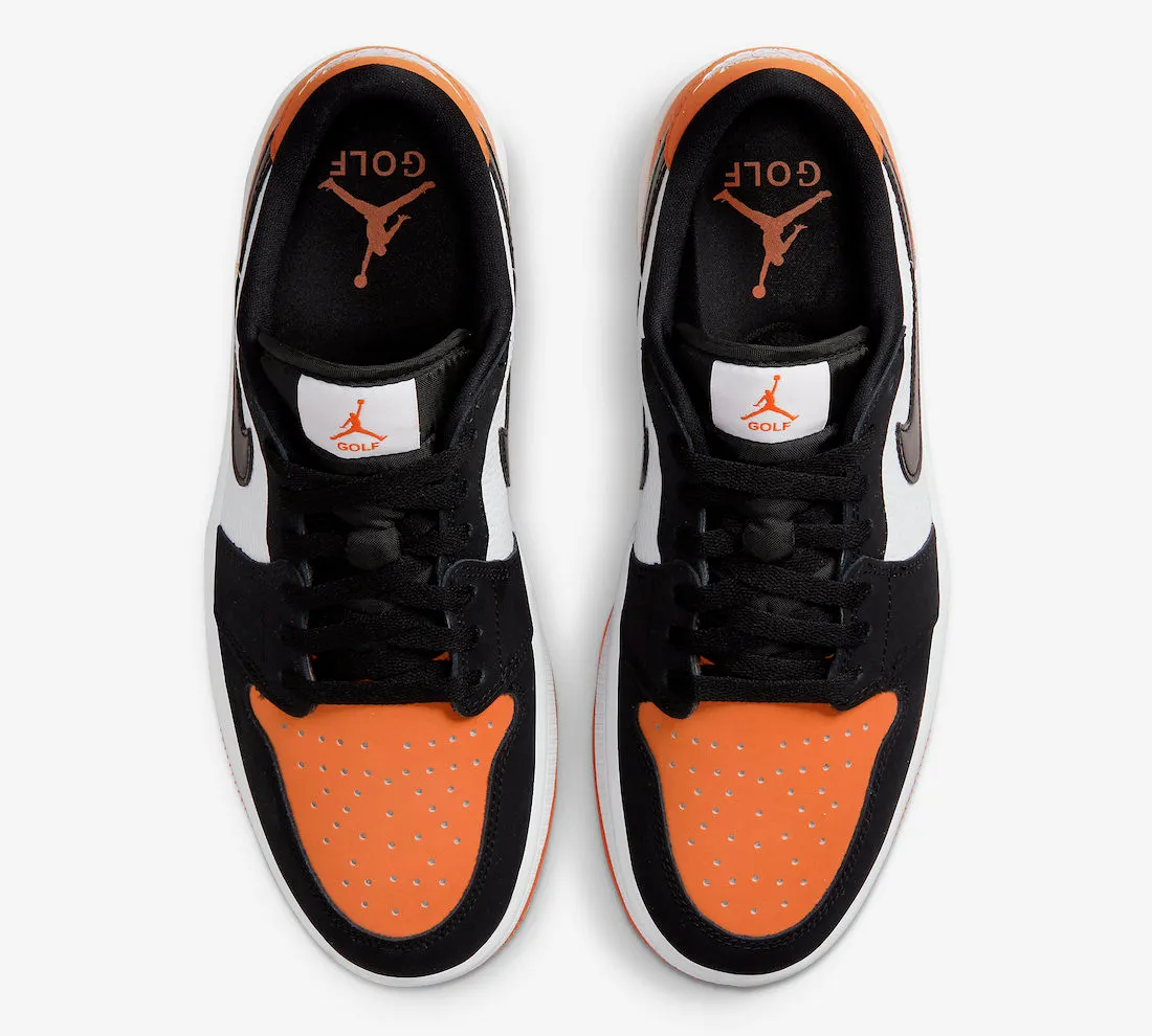 Air Jordan 1 Retro Low Golf Shattered Backboard Black White DD9315-800