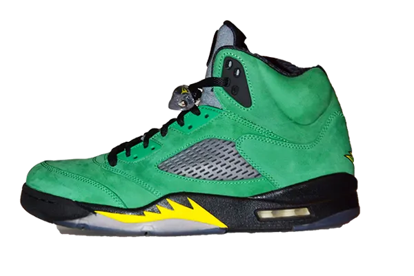 Air Jordan 5 PE Oregon Football