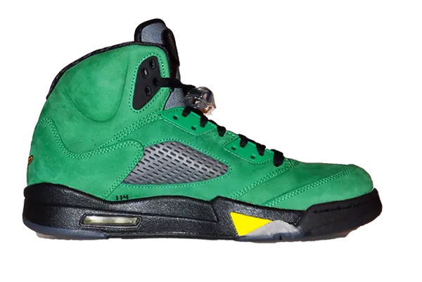 Air Jordan 5 PE Oregon Football