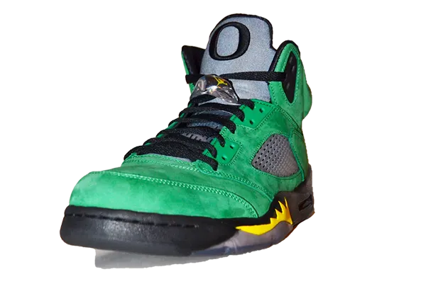 Air Jordan 5 PE Oregon Football