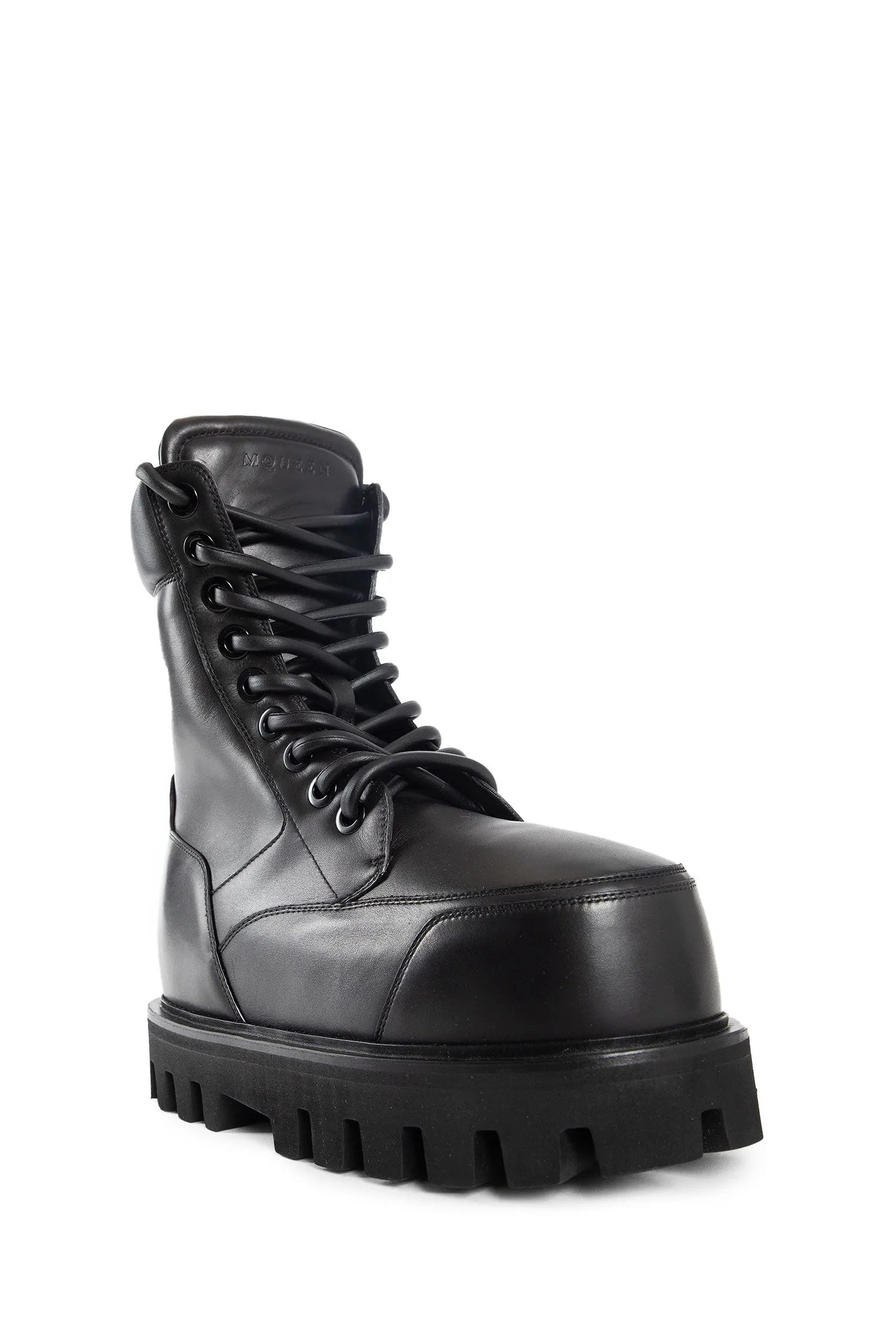 alexander mcqueen parachute ankle boot in black