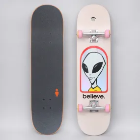 Alien Workshop 8.125 Believe Hologram Complete Skateboard Pink