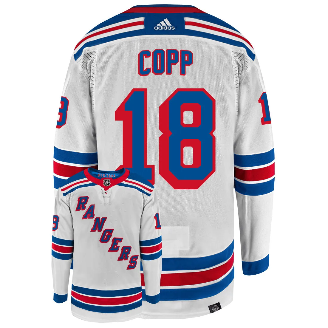 Andrew Copp New York Rangers Adidas Primegreen Authentic NHL Hockey Jersey     