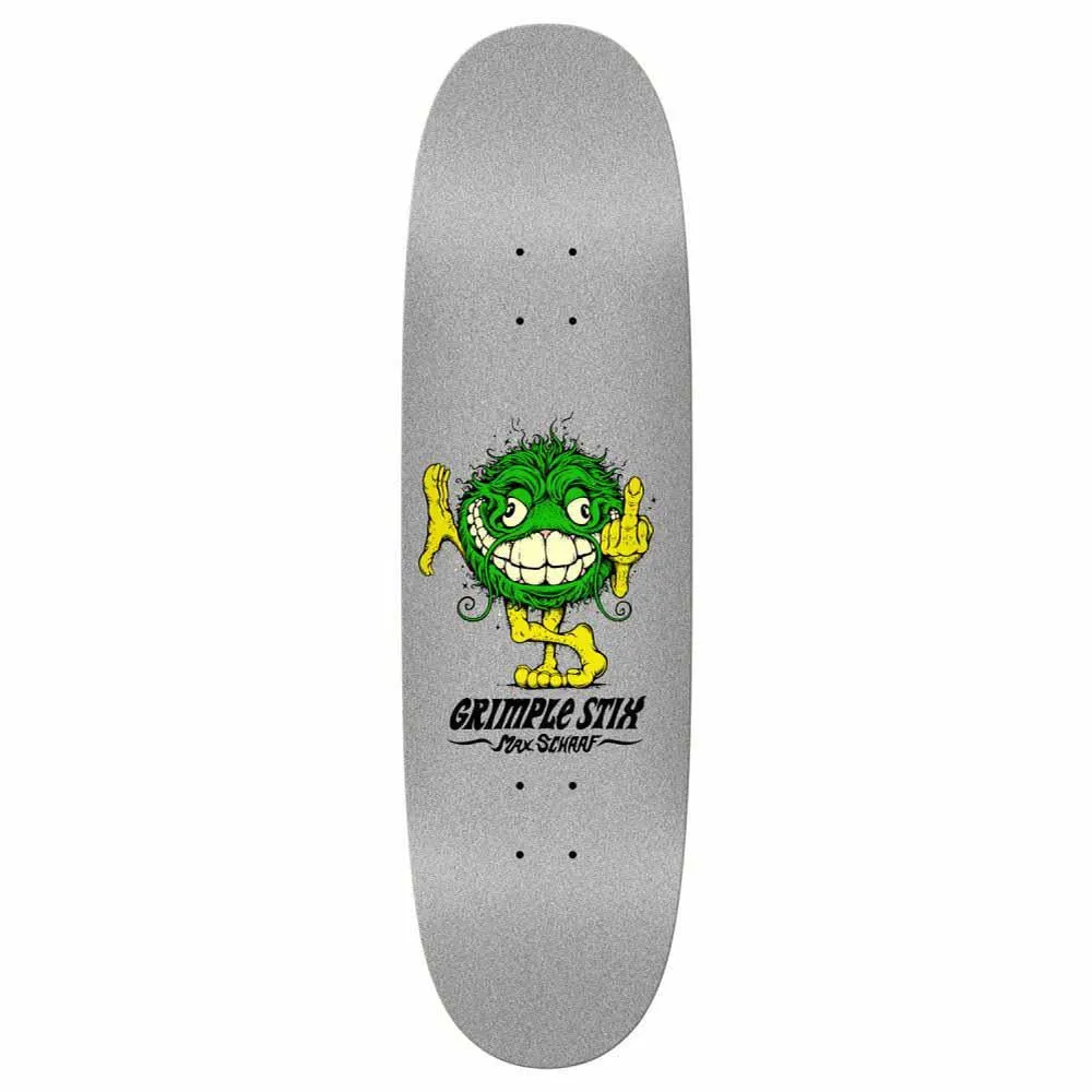 Anti Hero Skateboard Deck Schaaf Grimple Asphalt Animals Grey Multi 8.75