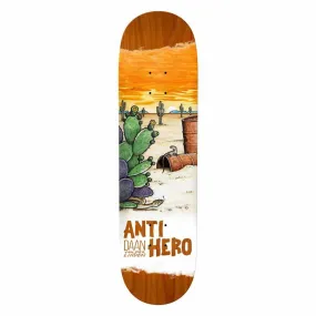 Antihero Skateboard Deck Daan Desertscapes Orange 8.38