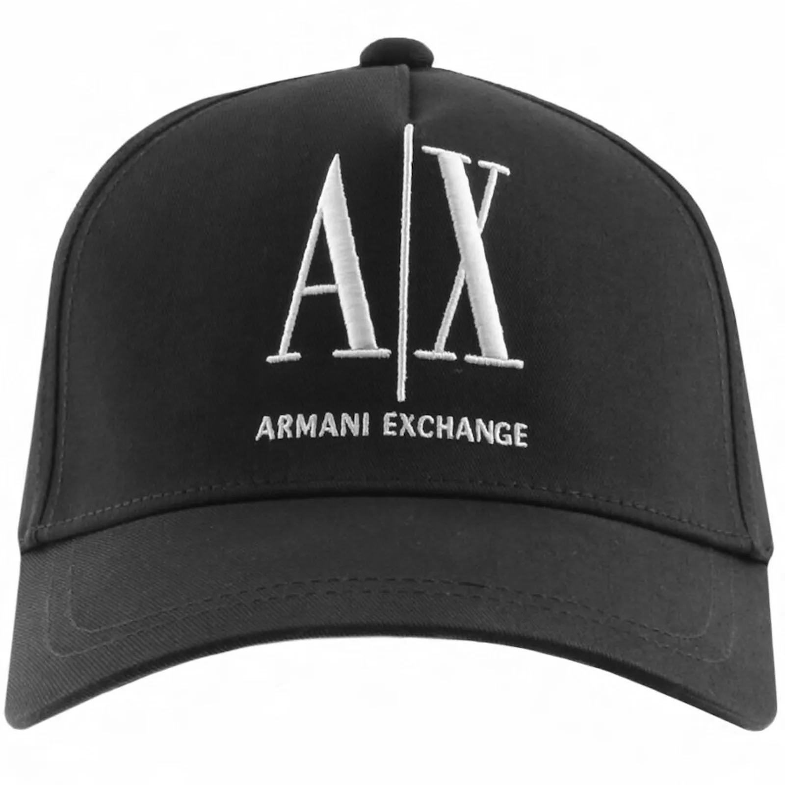 Armani Exchange Logo Baseball Cap Black