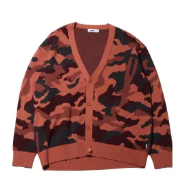 ATMOS CAMOUFLAGE KNIT CARDIGAN