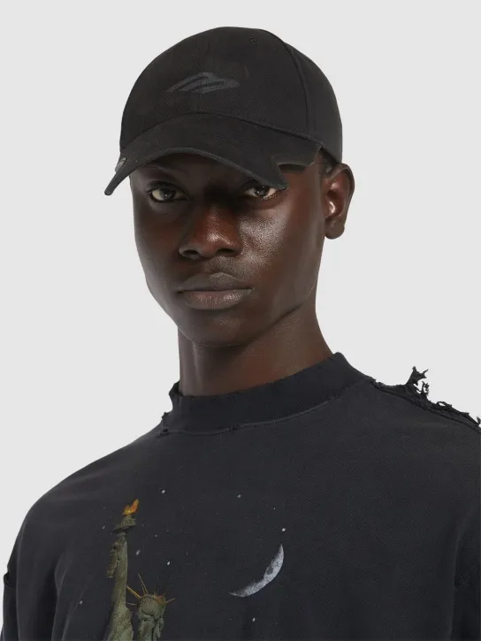 Balenciaga   3B Stencil cotton baseball cap 