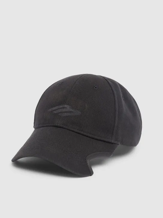 Balenciaga   3B Stencil cotton baseball cap 