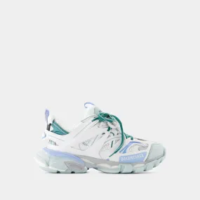 Balenciaga  Track Sneakers - Balenciaga - Synthetic - White/Blue/Grey