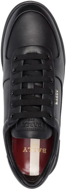 Bally Manny leather low-top sneakers Black