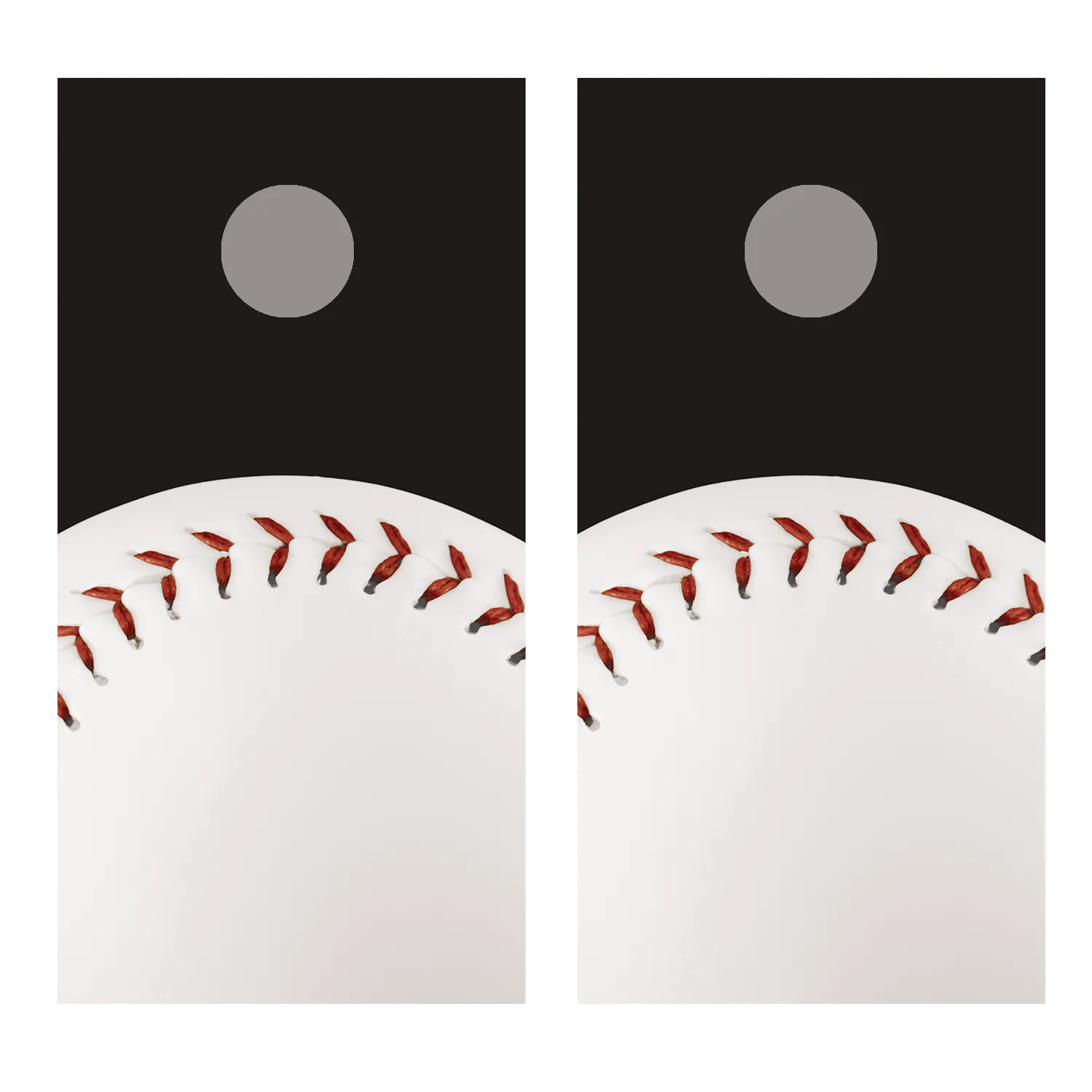 Baseball 1 Cornhole Board Decal Wraps