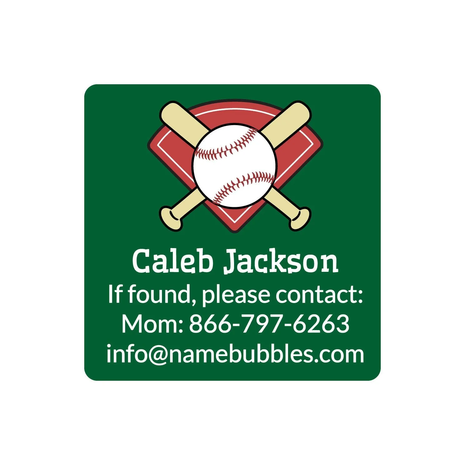 Baseball Contact Labels