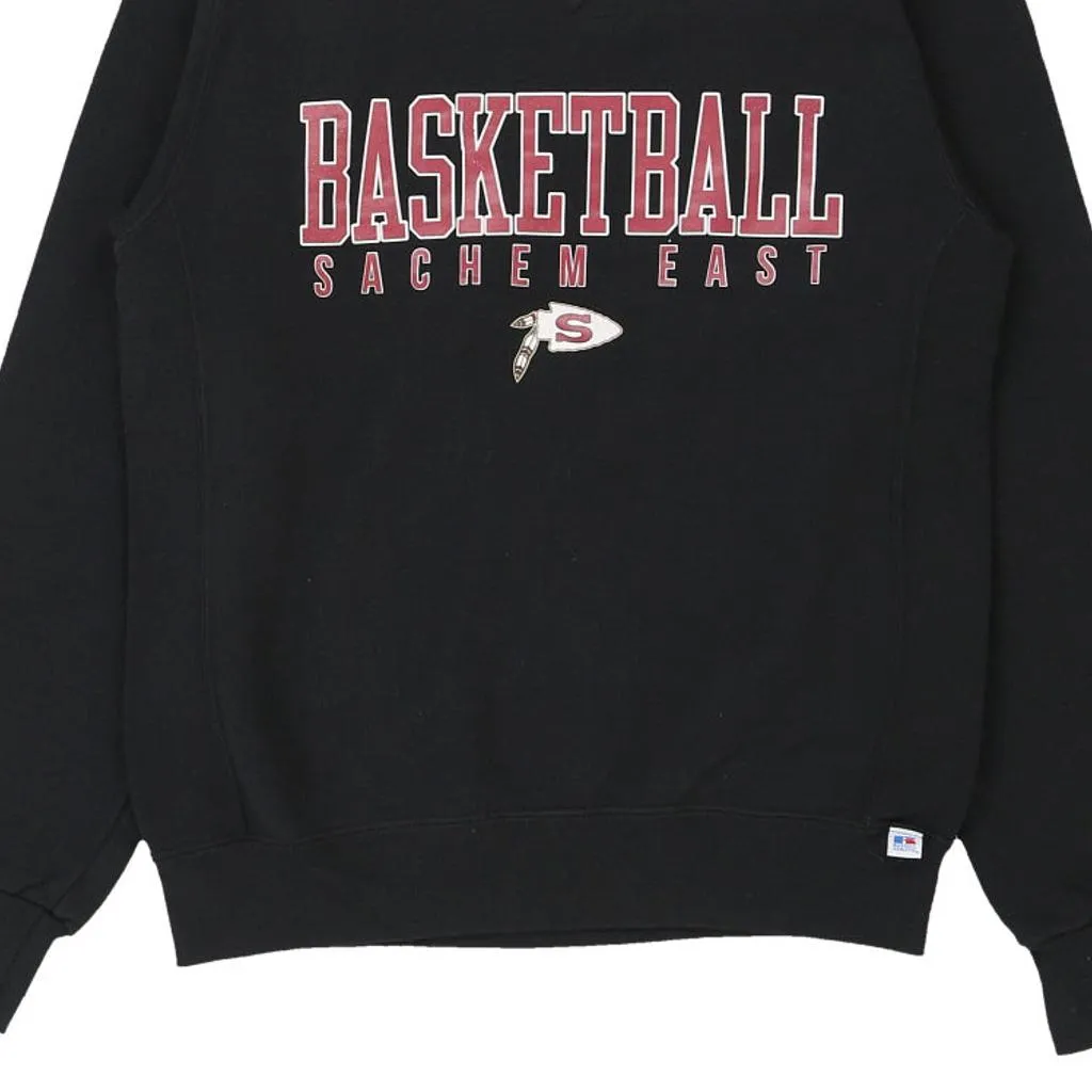 Basketball Sachem Easr Russell Athletic Sweatshirt - Small Black Cotton Blend