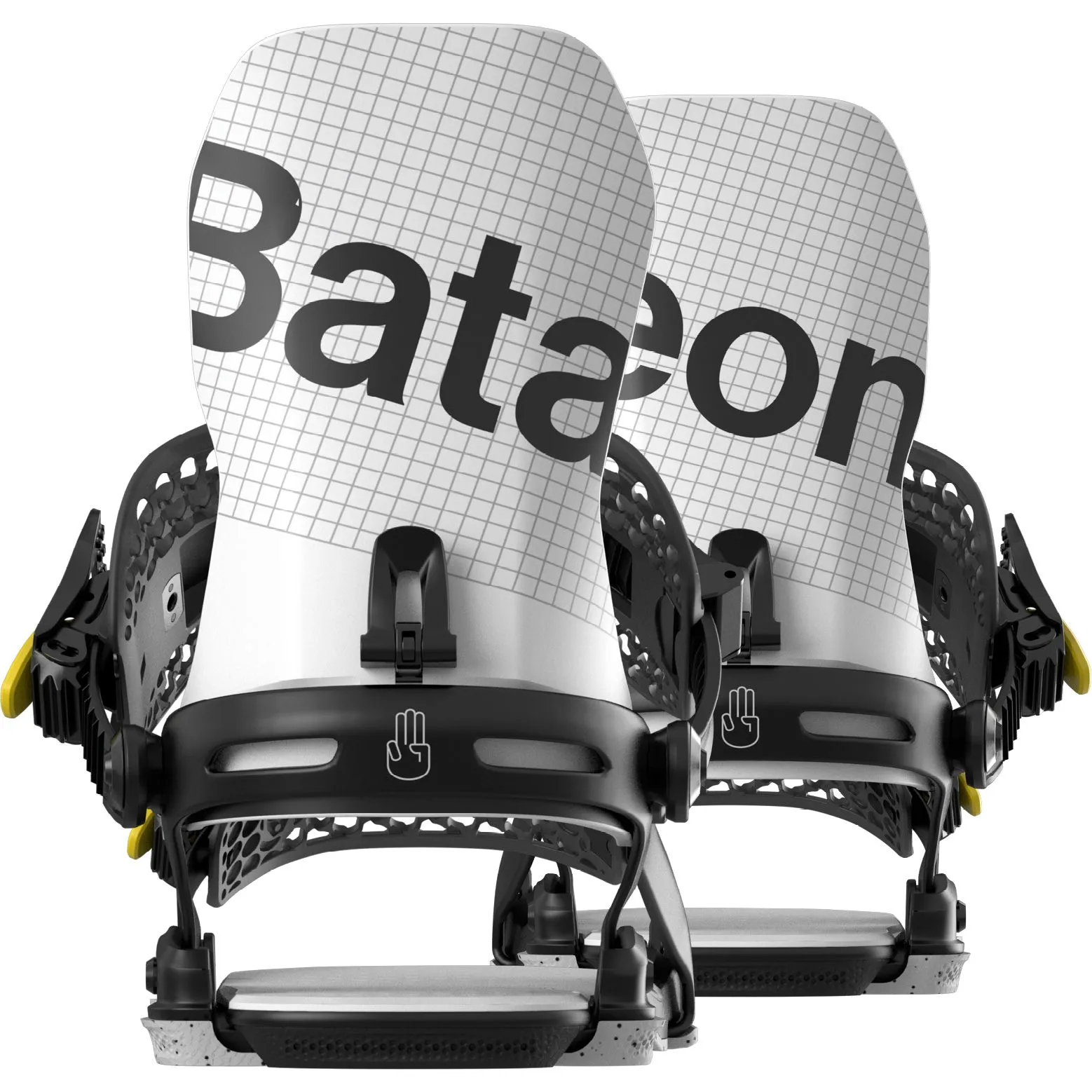 Bataleon - Blaster AsymWrap 24/25 Snowboard Binding team white