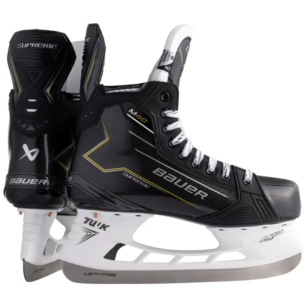 BAUER SUPREME M40 INTERMEDIATE HOCKEY SKATES